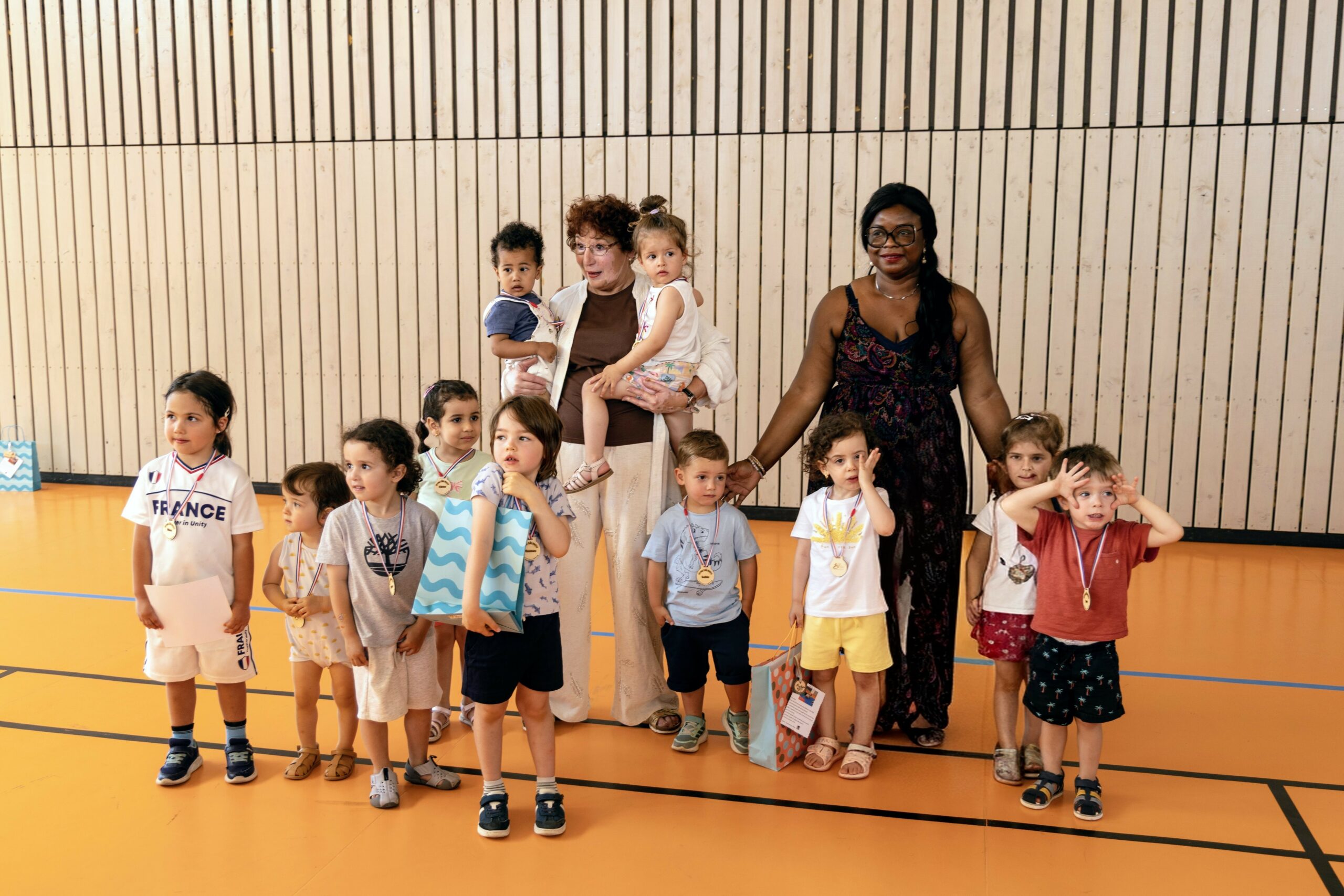 Gym Câlinou, médailles olympiques